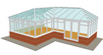 P Shape Conservatory - Conservatories in Huddersfield