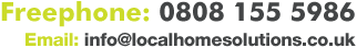 PVCu Doors, Windows, Conservatories, Facias and Gutters - Local Home Solutions, Double Glazing Huddersfield, West Yorkshire